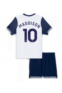 Tottenham Hotspur James Maddison #10 Babytruitje Thuis tenue Kind 2024-25 Korte Mouw (+ Korte broeken)